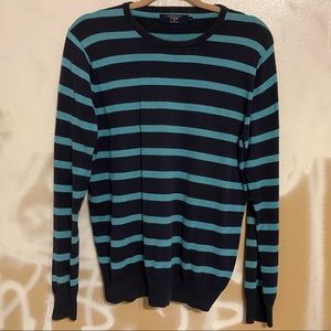 J. Crew Striped Cashmere Sweater